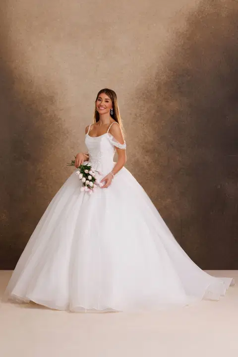 Style RB6202 wedding dress by Rachel Allan, ball gown, tulle