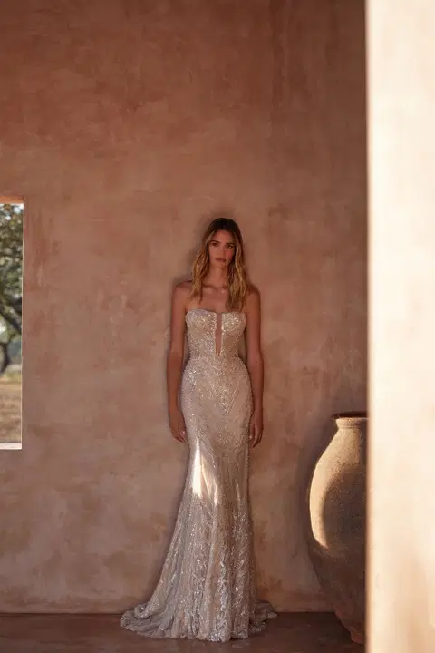 Chastity wedding dress by Milla Nova, mermaid, lace
