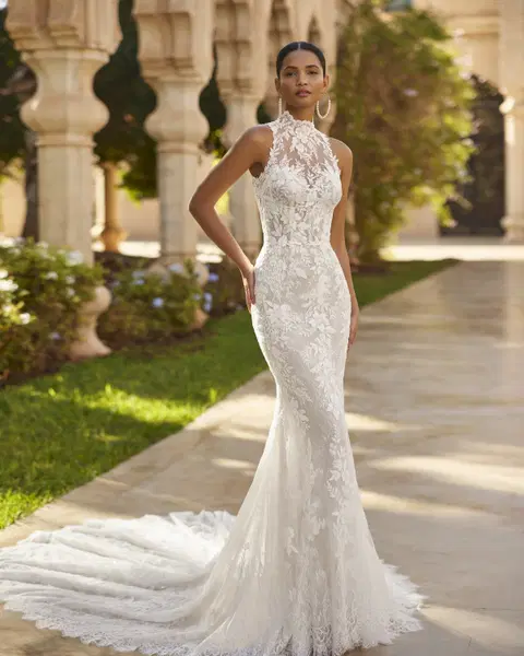 Olite wedding dress by Rosa Clara, mermaid, lace