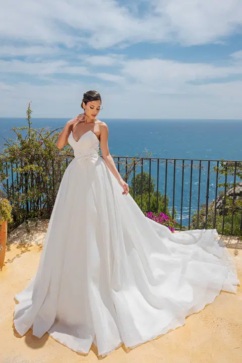 Style MGB128 wedding dress by Miss Beautiful Bride, ball gown, tulle