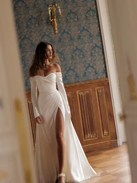 Rios wedding dress by Wona Concept, mermaid, satin