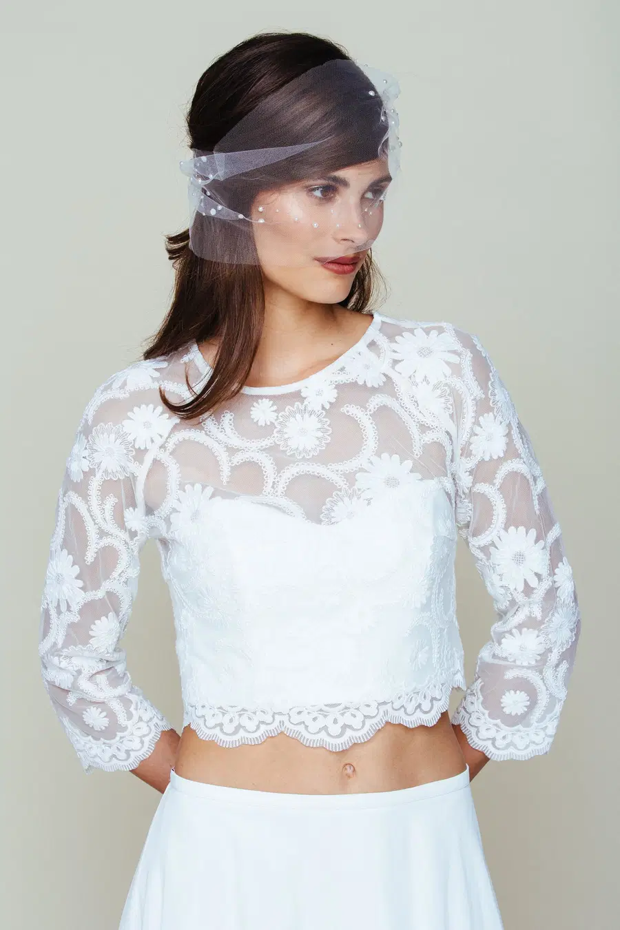 Chiffon-Rock S-1066 by KUESS die BRAUT - view 3 of 5