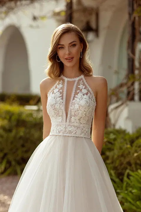 8247 Bodice wedding dress by Monica Loretti