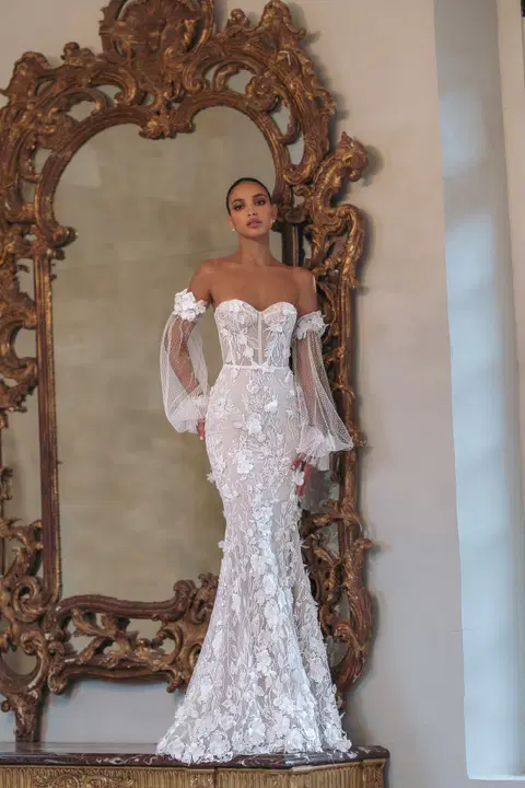 Karter wedding dress by Wona Concept, mermaid, lace