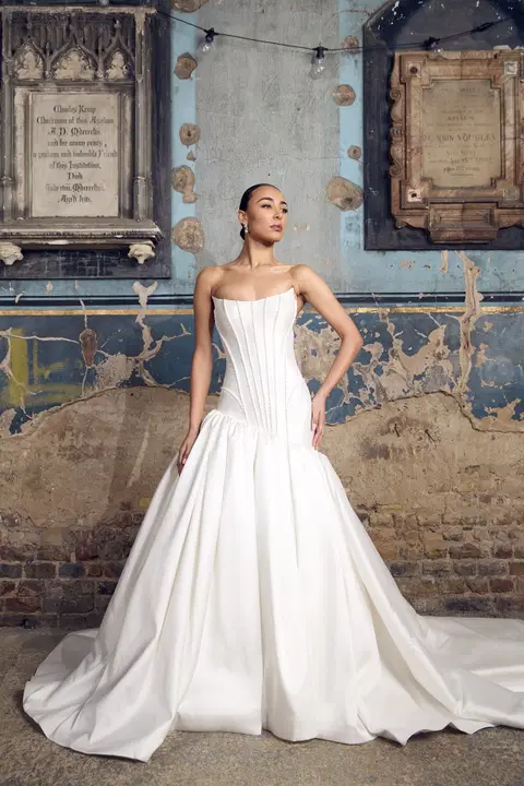 Chiswick Brautkleid von Dando London, Ballkleid, Mikado