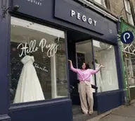 Inside Peggy Bridal Outlet York