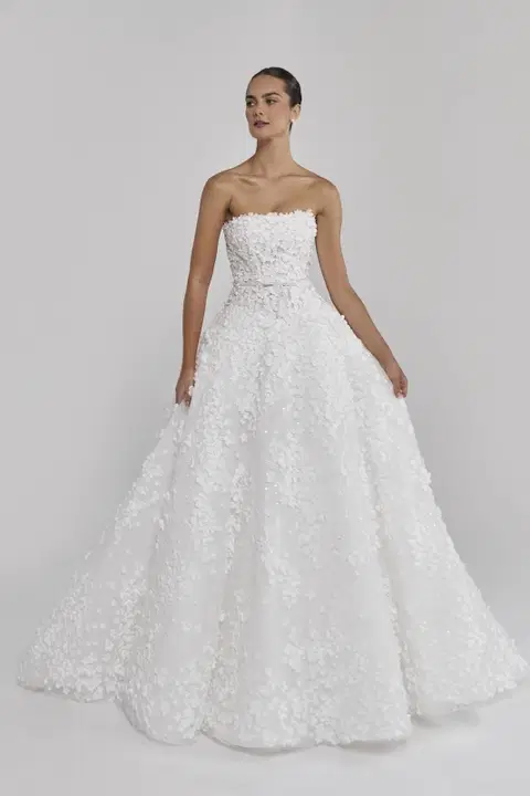 B26107 Camilla wedding dress by Calla Blanche, ball gown, tulle
