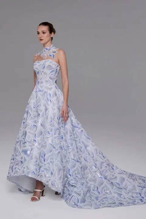B26230 Hyacinth wedding dress by Calla Blanche, ball gown, tulle
