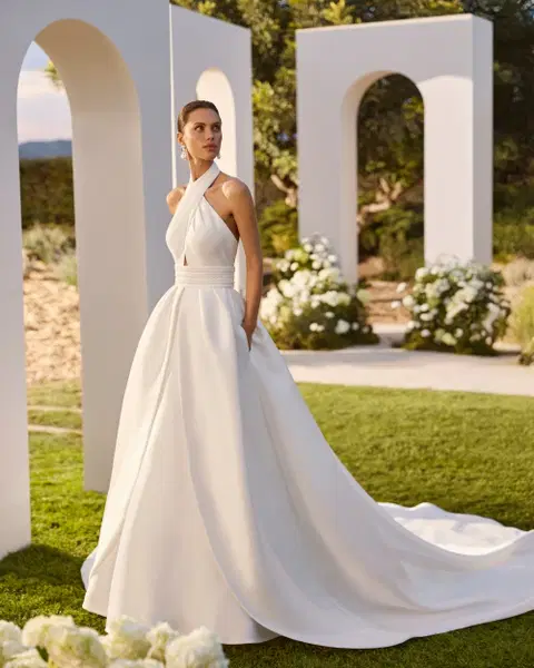 Norel Brautkleid von Rosa Clara, A-Linie, Sienna