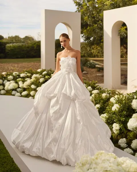 Nyx Brautkleid von Rosa Clara, Ballkleid, Taft