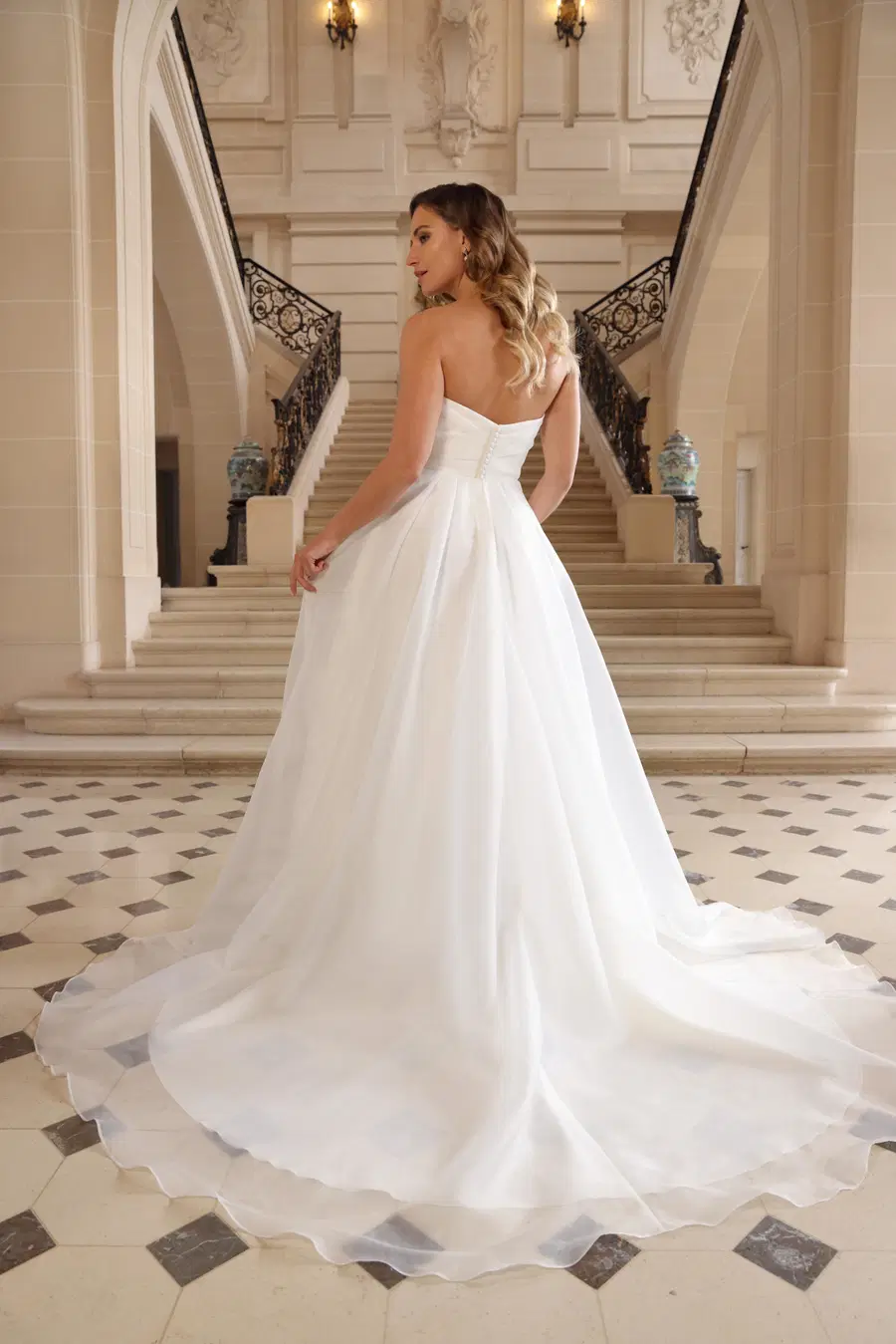 Blue by Azuree Bridal - view 3 of 3
