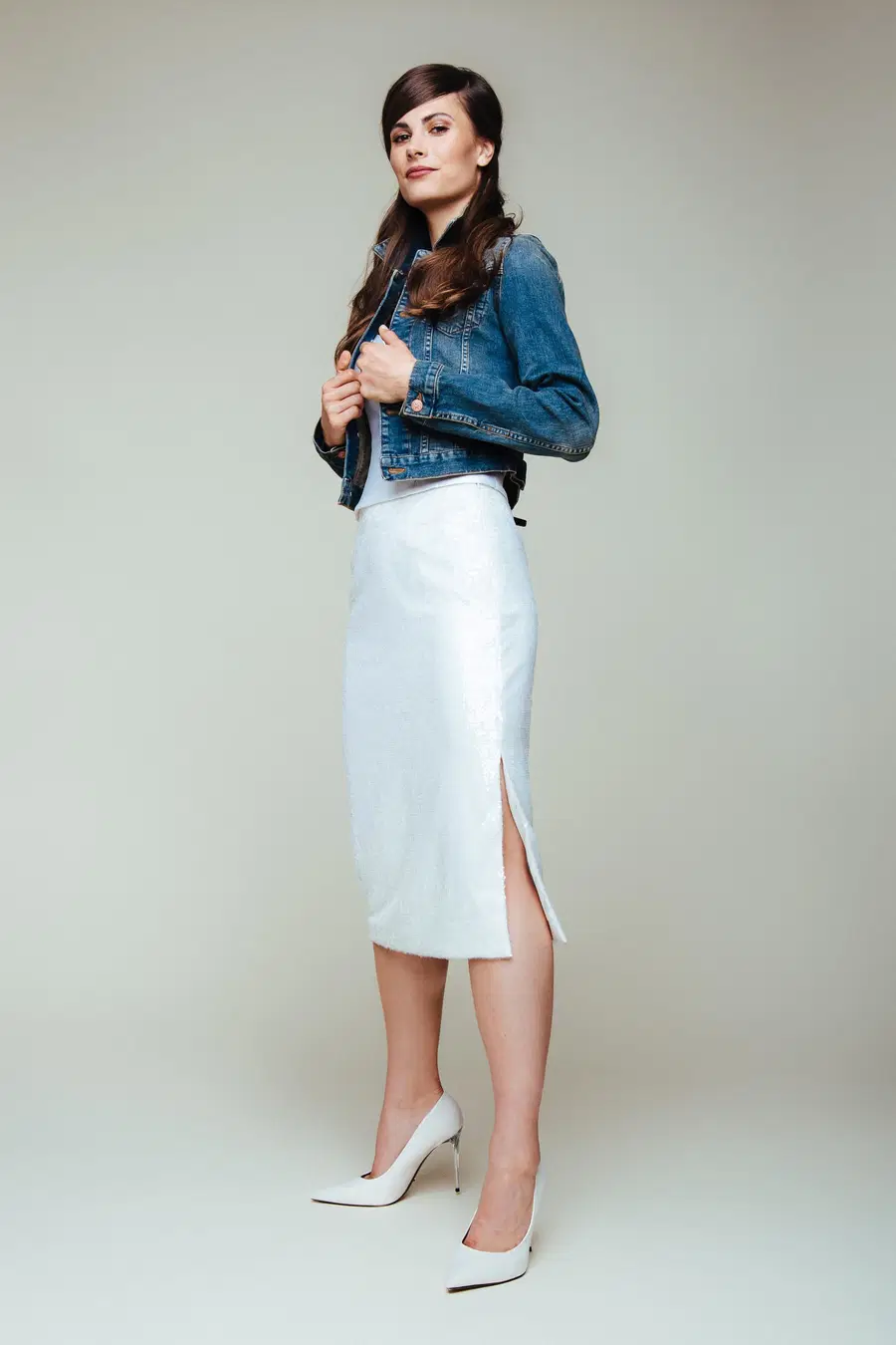 Bleistiftrock S-1064 by KUESS die BRAUT - view 5 of 6