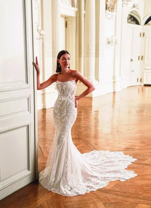 Franz wedding dress by ÉLYSÉE, mermaid, lace