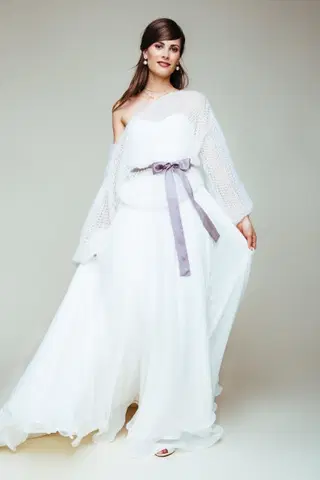 Seidenchiffon-Rock S-1056 by KUESS die BRAUT - view 3 of 6