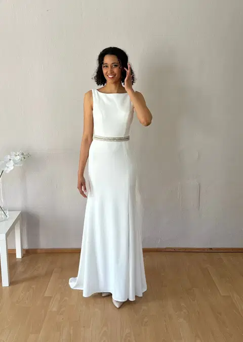 Kleid STBC 1243 by myprettydress by Basedow, mermaid, crepe