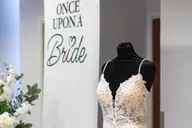 Inside Once Upon A Bridal