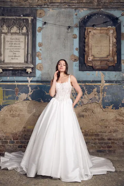 Clapham Brautkleid von Dando London, Ballkleid, Spitze