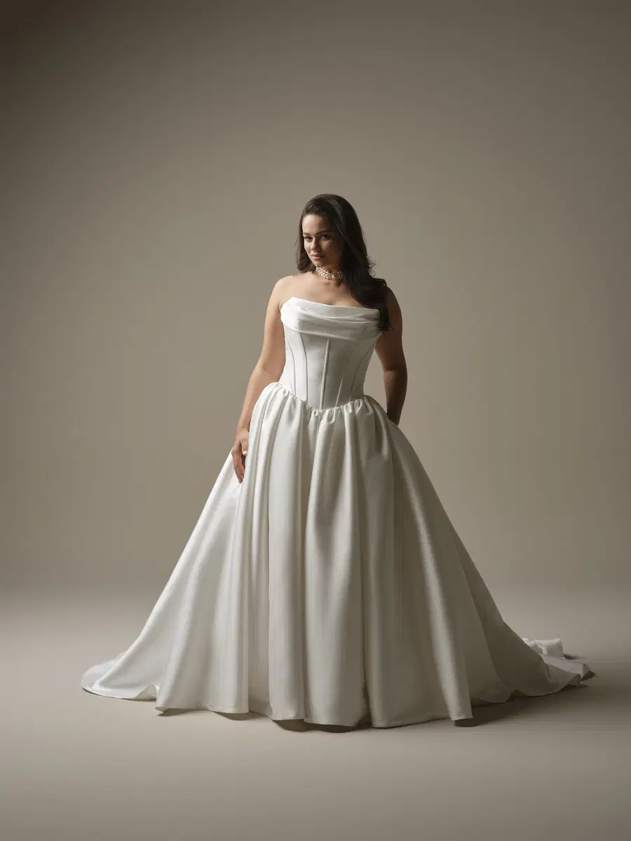 Yuma by Maggie Sottero: Ball Gown silhouette, mikado