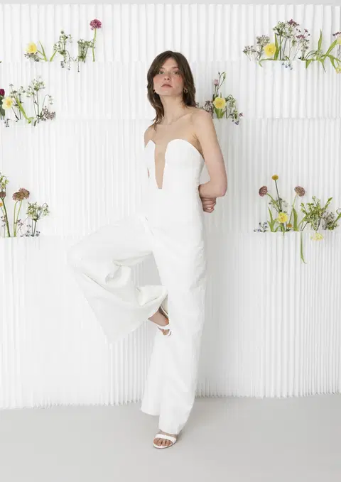 Norasuit wedding dress by Kisui, jumpsuit, polyester