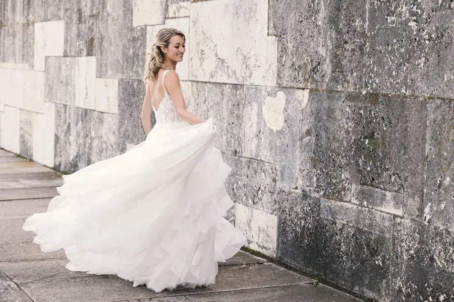 Charlie by Amo & Luv: Ball Gown silhouette, sweetheart neckline, sleeveless, tulle