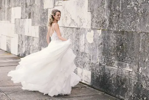 Charlie wedding dress by Amo & Luv, ball gown, tulle