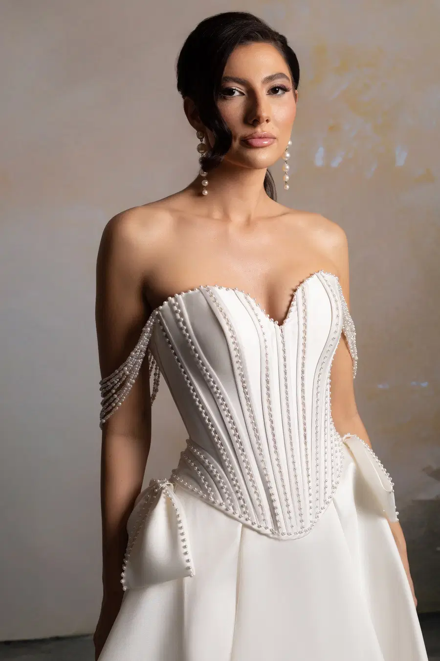 Emerson Bodice Sassa Skirt by Donna Salado Bridal - view 3 of 4