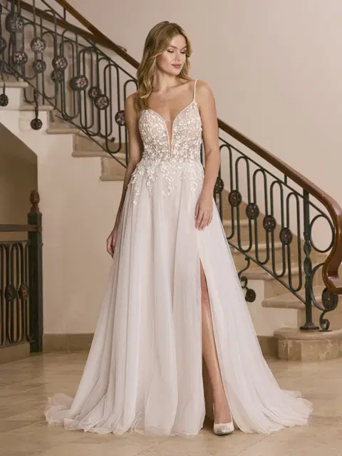 Deysha wedding dress by Ladybird, A-line, V-neck