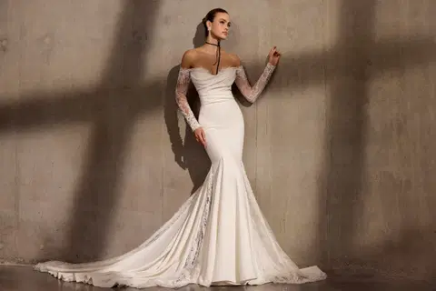 Renee wedding dress by Avenue by Josephine Scott, mermaid, lace