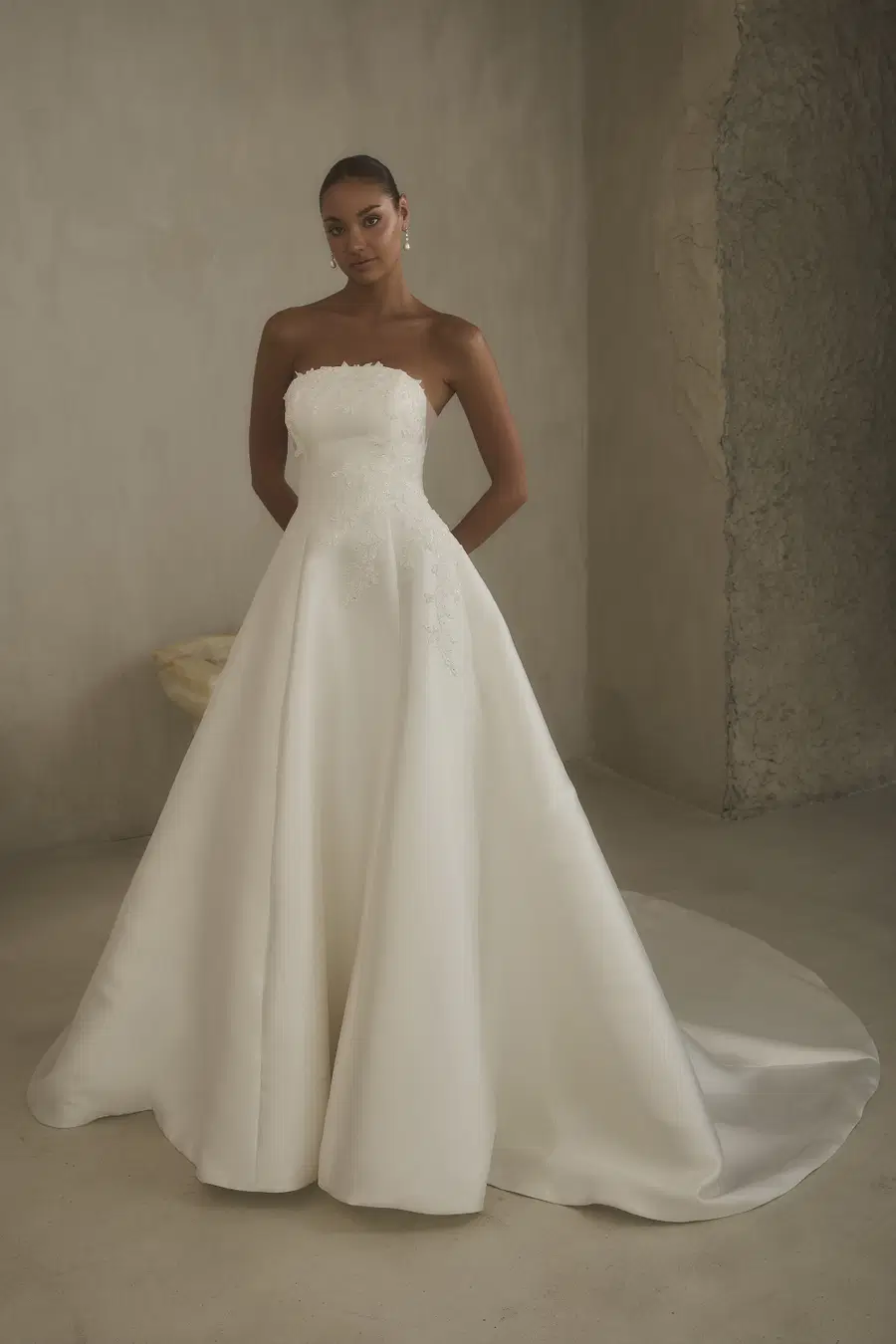 2624 1 by Casablanca Bridal: A-Line silhouette, scoop neckline