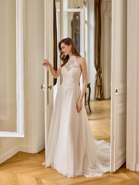 Eloise wedding dress by Adore, A-line, tulle
