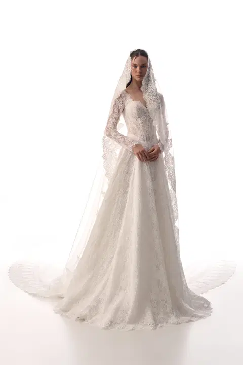 Cali wedding dress by Innocentia, A-line, lace