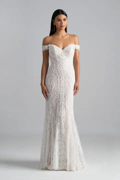MJ1118 - Flavia wedding dress by Madison James, mermaid, lace
