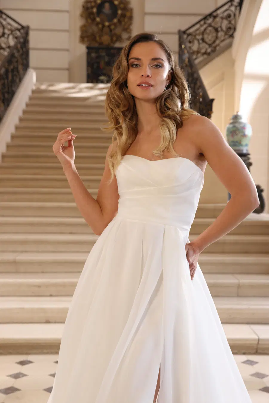 Blue by Azuree Bridal - view 2 of 3
