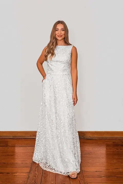 Rock STBC 0028 wedding dress by myprettydress by Basedow, A-line, lace