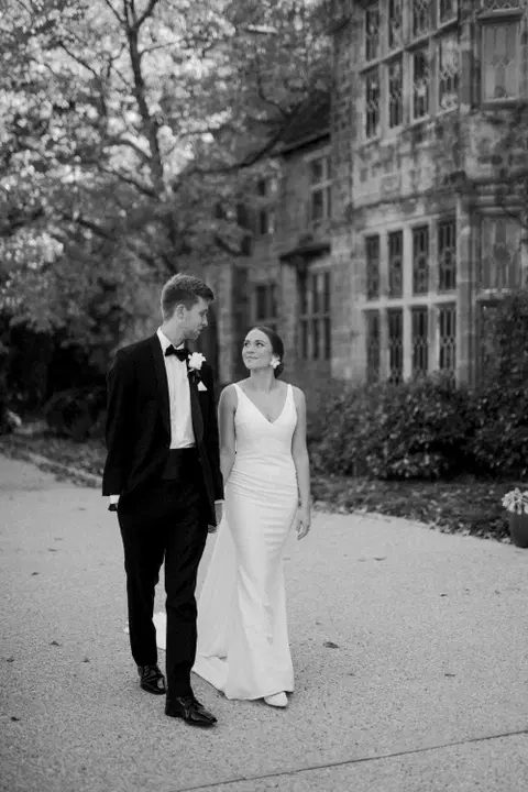 Harry wedding dress by MWL Bride, trumpet, satin