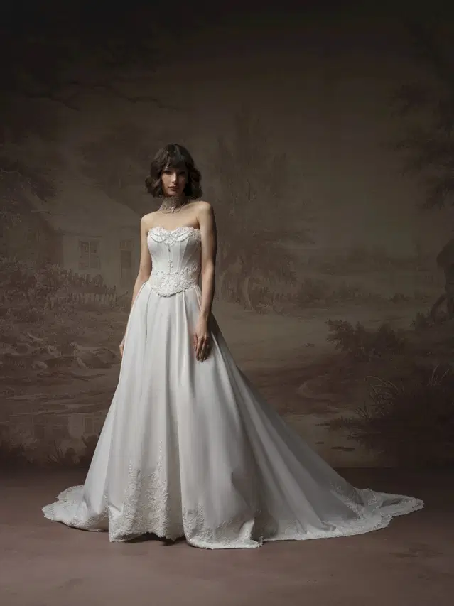 SEATTLE by Maggie Sottero: A-Line silhouette, scoop neckline, cap sleeves, lace