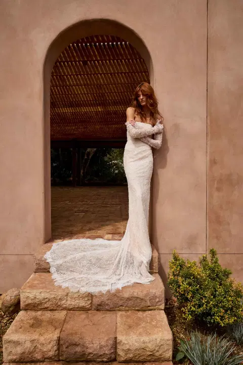 Haven wedding dress by MWL Bride, trumpet, lace