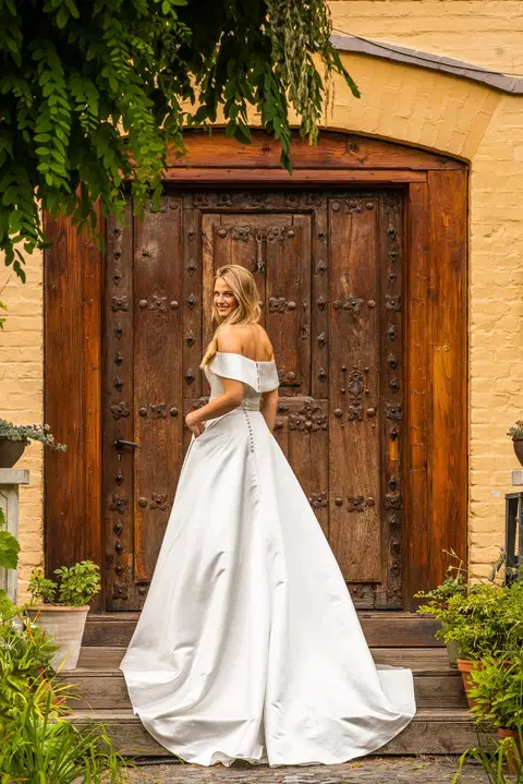 Kleid STBC 201201 by myprettydress by Basedow, A-line, satin