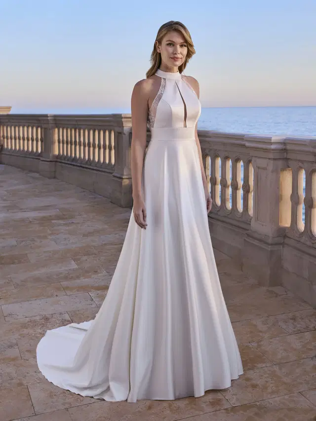 OLEANDER by Ladybird: A-Line silhouette, high / halter neckline, sleeveless