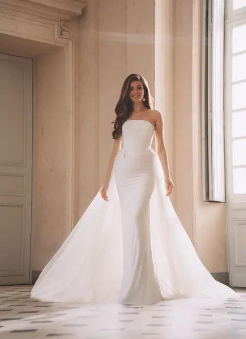 Fern wedding dress by ÉLYSÉE, A-line, lace
