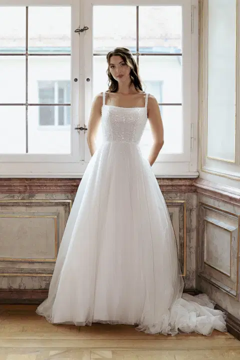 Charlotte wedding dress by Amo & Luv, ball gown, tulle