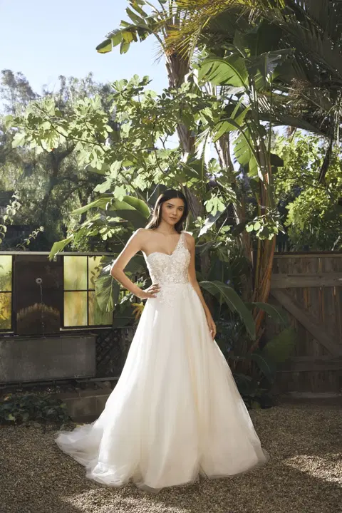 BL447-2 Cressida wedding dress by Beloved by Casablanca, A-line, lace