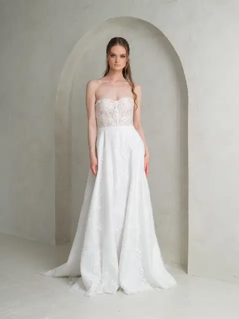 Ravena wedding dress by Katya Katya London, A-line, lace