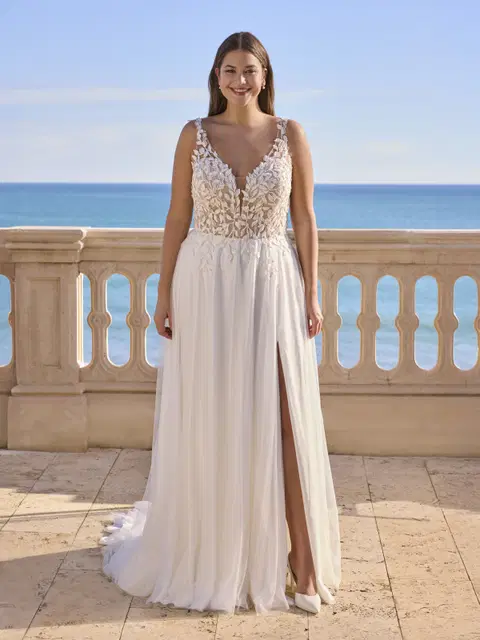 Ayanni wedding dress by Ladybird, A-line, V-neck