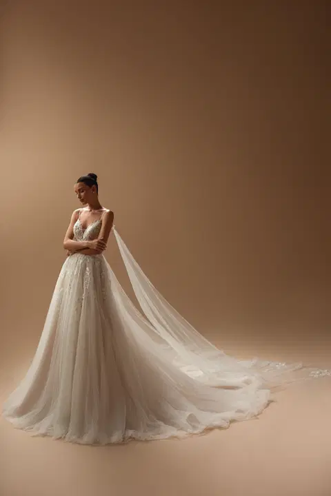 Sophia wedding dress by Ella Novia, ball gown, tulle