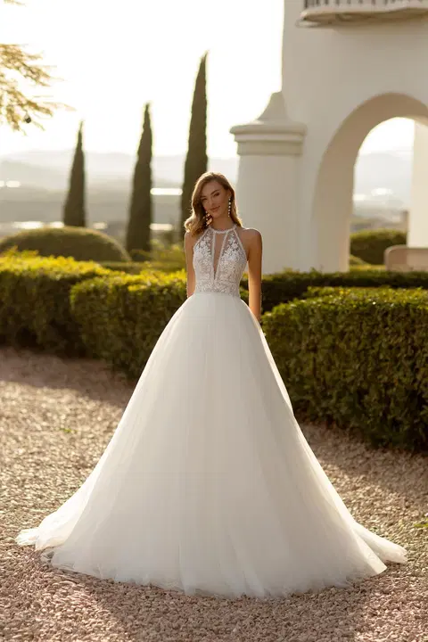 8031 princess tulle skirt by Monica Loretti, tulle