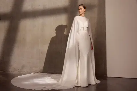Juliana wedding dress by Avenue by Josephine Scott, mermaid, crepe