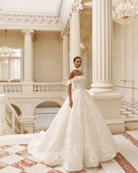 Amapola Brautkleid von Rosa Clara, Ballkleid, Tüll