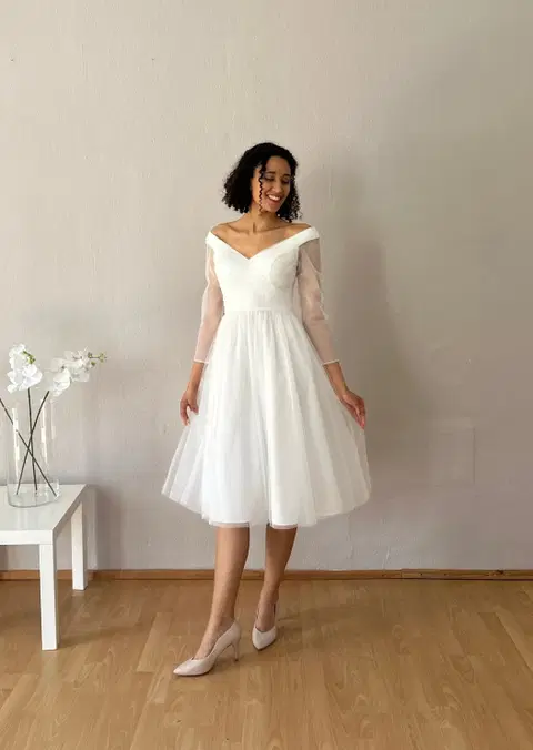 Kleid STBC 1242 by myprettydress by Basedow, A-line, tulle