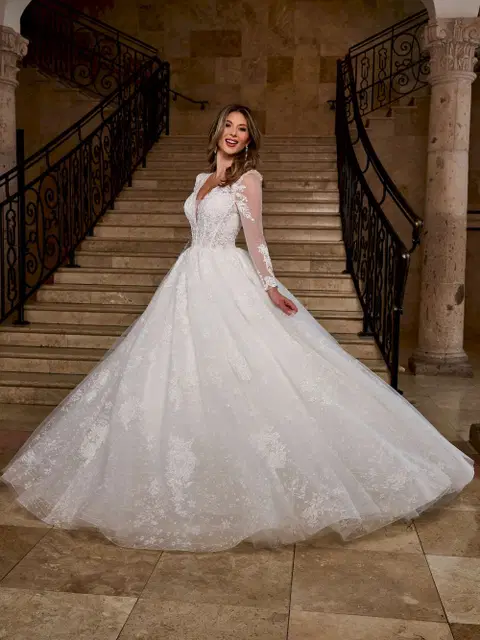 Style RB6172 wedding dress by Rachel Allan, ball gown, tulle